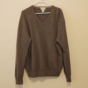 Dorce Pure Cashmere V Neck sweater size L
